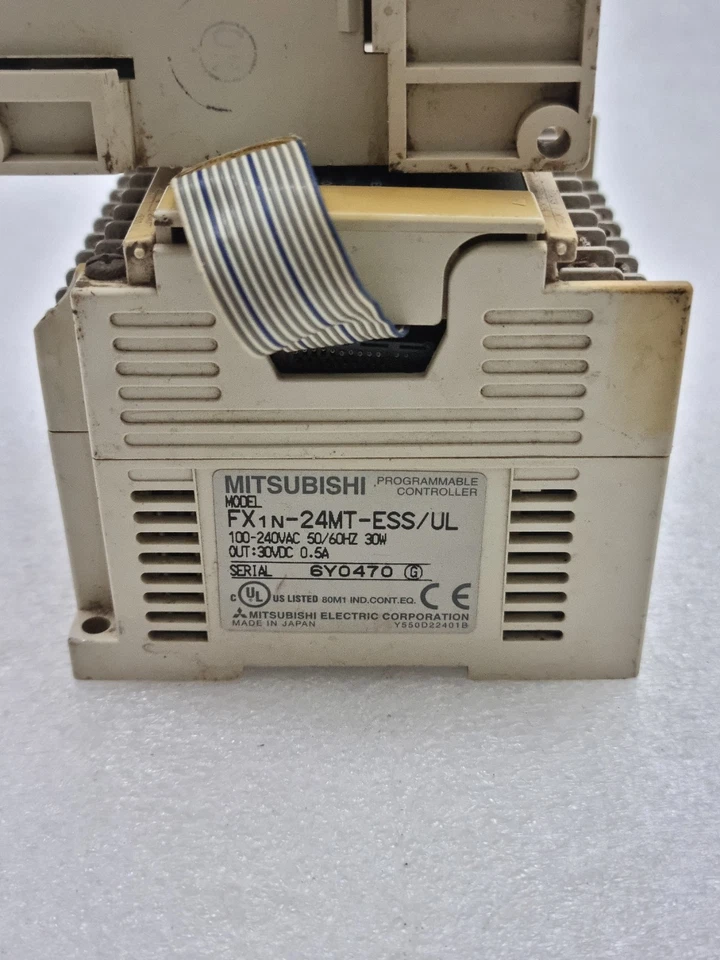 Mitsubishi FX1n-24MT-ESS/UL Programmable Controller With FX2n-1HC Module (Used)